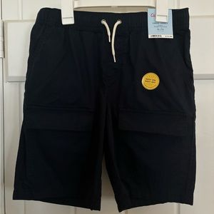 Boys XL (14) Cat and Jack Pull on Cargo Shorts - Navy Blue